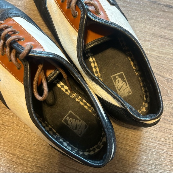 VANS Women's Sophie Leather Oxford Saddle Shoes 7 - Picture 5 of 6